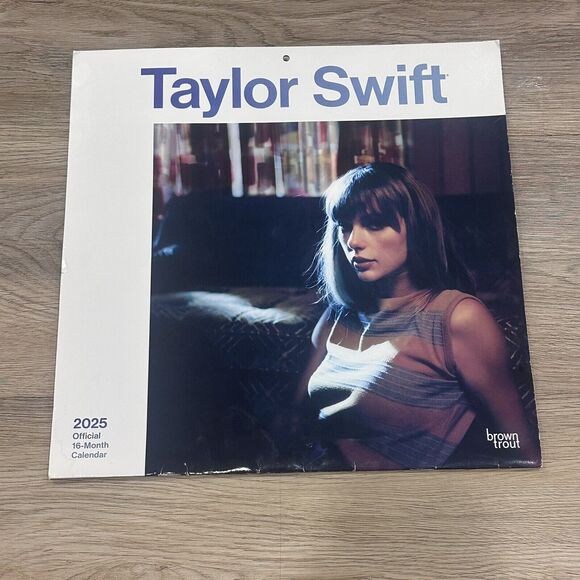 Taylor Swift Official 2025 12"x24" Square Wall Calendar - Picture 2 of 9
